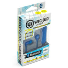 Wicked Audio – Écouteurs intra-auriculaires Omen sans fil Bluetooth, bleu (WIBT1751)-Écouteurs sans fil intra-auriculaires