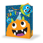 Sacs moyens pour enfants, anniversaire, 12/paquet-Bleu