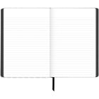 Mead - West Village Journal à élastique, 9 po H x 6 po l, noir, 80 feuilles-Rangement supplémentaire : Pochette arrière pour reçus, cartes professionnelles ou petits essentiels — parce que l’organisation compte