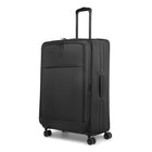 Bugatti - Ensemble de 3 valise souple - la Reborn - Noir-Système d'expansion à fermeture éclair pour 20 % d'espace de rangement en plus