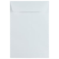 JAM Paper Enveloppes à ouverture au sommet et rabat droit gommé, 6 1/2 x 9 1/2 po, blanches, 1000 par paquet-Blanc