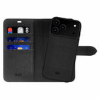 Blu Element - Étui Folio 2-in-1 MagSafe pour iPhone 17 Pro - Noir-Protection enveloppante hautement résistante aux chocs
