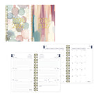 Blueline - Agenda Scolaire Hebdomadaire/Mensuel - 8 po H x 5 po l - Motif Splash - Anglais-13 mois, de juillet à juillet