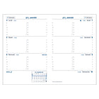 Quo Vadis - Sapa X Agenda Semainier - 9 cm l x 14 cm H - Toscana Couleurs Assorties - Français-Grille ouverte favorisant la prise de notes, 8:00 à 19:00, Intervalle d'une heure, Dimanche sans horaire