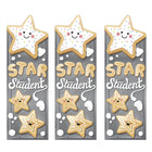 Eureka - Marque-pages parfumés biscuits étoiles biscuits au sucre, 24 par paquet, 3 paquets-Récompensez les étudiants et les enfants étoiles pour leur bon travail avec des marque-pages parfumés aux biscuits au sucre et cuits à la perfection !