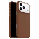 OtterBox - Étui Symmetry Cactus Leather MagSafe avec Contrôle de la Caméra pour iPhone 17 Pro Max - Selle Dessert Brun-Drop+ | 3 fois plus de chutes que la norme militaire (MIL-STD-810G 516.6)