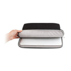 JCPal - Pochette de style professionnel pour MAcBook Air, MacBook Pro, 13 po, noir-Modèe de housse avec poignée