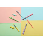 BIC − Surligneurs Brite Liner Grip, paquet de 6-7