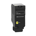 Ecotone Lexmark 71C1HY0 Cartouche de toner remanufacturée - Rendement élevé - Jaune-Produit des couleurs éclatantes et uniformes pour des documents professionnels