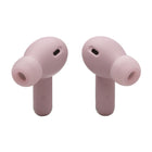 JBL - Vibe Beam 2 Écouteurs sans fil avec réduction de bruit - Rose-4 micros pour des appels clairs et nets