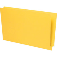 Pendaflex – Chemises de classement renforcées à onglet au bout, format légal, jaune-Format légal