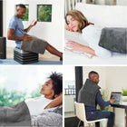Pure Enrichment - Coussin chauffant PureRelief XXL-Option de thérapie par chaleur humide : Fournit une pénétration plus profonde pour un soulagement musculaire plus efficace.