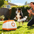 PawHut - Lanceur automatique de balles pour chien - lanceur de balles pour chien avec 3 balles ETPU-Batterie puissante de 5200mAh offrant 2 heures de jeu sans fil avec une seule charge 