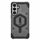 UAG - Étui Pathfinder Rugged Transparent avec aimants pour Samsung Galaxy S26+, Gris Cendre/Noir-Eco : Le pare-chocs en TPU noir est composé à 25 % de matériaux recyclés PCR