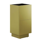 Modway - Quantum 18" Armoire de toilette de salle de bain (lavabo non inclus) - Or-Vanité de salle de bain moderne
