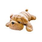 Bouncyband - Câlins joyeux Peluche lestée sensorielle bouledogue-Influence apaisante : Reposez-vous sur les genoux, le ventre, la poitrine ou faites des câlins tandis que le chiot lesté en peluche super douce offre un confort de pression profonde et douce ; soulage l'anxiété, permettant aux enfants de se sentir plus en sécurité
