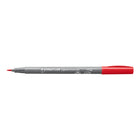 Staedtler - 371 C12-1 Feutres pinceaux à pigments - Couleurs variées - Paquest de 12-L'encre multiple peut être utilisée sur presque tous les types de surfaces tels que les papiers d'artiste tels que le papier aquarelle, le papier de mise en page, le papier marqueur, la toile, le papier photo, le carton, le bois et plus encore.