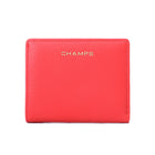Champs - Portefeuille Hybride Iconic de - Rouge-Porte-cartes avec protection RFID