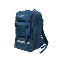 Bluetti - Centrale solaire à dos HF 2 512 Wh-Conception tout-en-un : Intégrant une centrale électrique ultra-mince et un sac à dos de 60L.