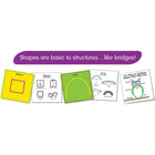  Wikki Stix - Kit de cartes de formes de base-Pas de colle, pas de préparation, pas de nettoyage, pas de dégâts