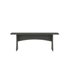 Manhattan Comfort - Ensemble de 2 bancs de salle à manger Coney 53,14 po style milieu du siècle moderne - gris-Mélangez et assortissez avec les tables de salle à manger Manhattan Comfort