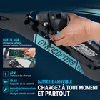 Gyrocopters - Vélo électrique Zapphire pour adolescents - Vitesse 32 km/h - Autonomie (assistance) 91 km - Noir - Lot de 2-Équipé d'un moteur d'une puissance de crête de 500 W et d'une batterie lithium-ion de 36 V, le Zapphire délivre une puissance constante sur tous les terrains et atteint une vitesse de pointe allant jusqu'à 32 km/h