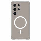 Blu Element - Coque DropZone Rugged Compatible MagSafe Galaxy S25 - Ultra Transparente-Testée pour résister à des chutes de 2,4 m