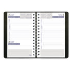 Blueline - 2027 Agenda quotidien DuraGlobe avec reliure à double spirale et couverture souple – 8 po x 5 po – couleurs assorties – bilingue-Comprend des calendriers de référence, le décompte des jours écoulés/futurs (dates juliennes), les jours fériés et les phases de la lune