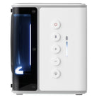 Edifier - Haut-parleur portable QD25 BT certifié audio Hi-Res, son dynamique, puissance RMS de 25 W, avec éclairage splendide et jumelage TWS – Blanc-Lecture toute la journée : Profitez de jusqu’à 15 heures de musique ininterrompue grâce à la batterie intégrée de grande capacité du QD25