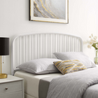 Modway - Nova Métal Tête de lit Queen - Blanc-Construction en fer revêtu de poudre