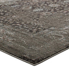Modway - Berit Treillis floral vintage vieilli Tapis de 5 pi l x 8 pi L - Brun et beige-Haute densité / Tissé à la machine