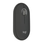 Logitech - Pebble Mouse 2 M350s fine sans fil Bluetooth, portable, légère, boutons personnalisables - Graphite-Défiez l'ennui: avec son design fin, ses multiples coloris et sa technologie plus intelligente, cette souris Bluetooth de la collection Pebble 2 vous permet d'exprimer vos émotions et de vous démarquer
