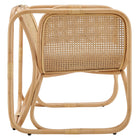 Modway - Ellis Rotin naturel Fauteuil d’accent - Naturel-Housse de coussin lavable à la machine