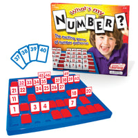 Jeu Junior Learning Quel est mon numéro ? -Aidez les élèves à apprendre à compter de 1 à 50 avec ce plateau de jeu de modèles numériques