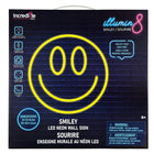 Incredible Group - Illumin8 Smiley Enseigne LED au néon-Prise USB