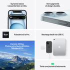 Apple - iPhone 15 6,1 po ecran Liquid Retina, 128 Go, Rose, Bell et Virgin Plus-Conçu Pour Tout Changer : iPhone est doté de fonctionnalités de confidentialité qui vous donnent le contrôle de vos données. Il est fabriqué avec plus de matières recyclées, ce qui réduit son impact environnemental. Et avec ses fonctionnalités intégrées, il est accessible à tout le monde