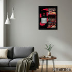 Kawhi Leonard Toronto Raptors Game 7 "The Shot" Collage - Impression encadree - 26" x 32"-Prêt à accrocher - livré entièrement assemblé