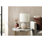 Monarch Specialties - Luminaire - 16 po H Lampe De Table - Béton Ivoire - Abat-Jour Ivoire / Crème - Contemporain - Moderne-Illuminez votre espace sans effort grâce à l'interrupteur pratique à bouton tournant, conçu pour fonctionner avec une ampoule de 60 W (non incluse)