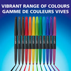 Expo - Marqueurs effaçables à l’eau,couleurs assorties, pointe fine, 8 unités-8 marqueurs de couleurs assorties