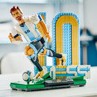 LEGO - Editions Sports La légende du soccer - Lionel Messi-Les enfants peuvent afficher la figure comme décoration sportive à collectionner