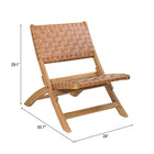 Zuo - Sunflare Chaise Lounge - Brun-8