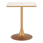 Zuo - Spot Table bistrot - Beige/Or-Garantie limitée de 3 ans