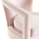 Modway - Frolick Performance Velvet Fauteuil - Rose-9