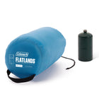 Coleman - Sac de couchage Flatlands 40 °F - Bleu-La fermeture éclair ZipPlow empêche les accrocs, ce qui rend le sac facile à ouvrir et à fermer