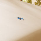 Outsunny - toit de remplacement pour gazebo 13 pi L x 10 pi l, crème blanc, seulement le haut-Attaches pour une fixation facile au gazebo