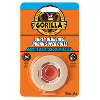 Gorilla - Ruban double face super colle - 6 m - transparent-Aucun dégât