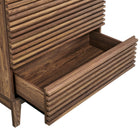 Modway - Render Grande boîte à 3 tiroirs Table de chevet, Noyer-8