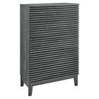 Modway - Render 5 tiroirs Coffre commode, Charbon de bois-Coffre commode du milieu du siècle
