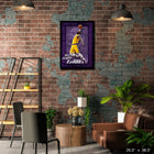 Frameworth - LeBron James Lakers de Los Angeles power slam - impression encadree - 38 po l x 26 po H-6