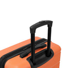 Swiss Mobility - Valsie d'enregistrement rigide 26 po de la collection YVR - Corail-Intérieur doublé avec panneau de séparation, poches pratiques et sangles de serrage pour garder le contenu organisé et en place